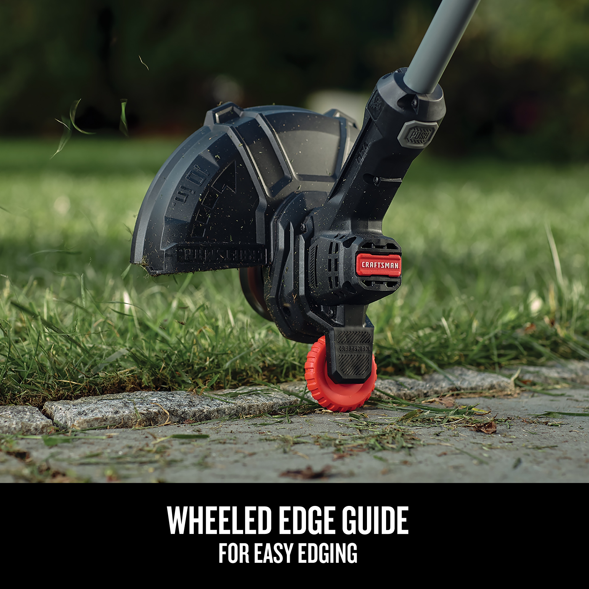 CRAFTSMAN 20-volt Max 10-in Straight Battery String Trimmer with Edger Conversion Capable 1.5 Ah (Battery and Charger Included)