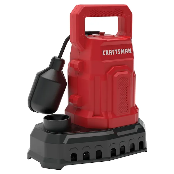 CRAFTSMAN 1/3-HP 120-Volt Thermoplastic Submersible Sump Pump