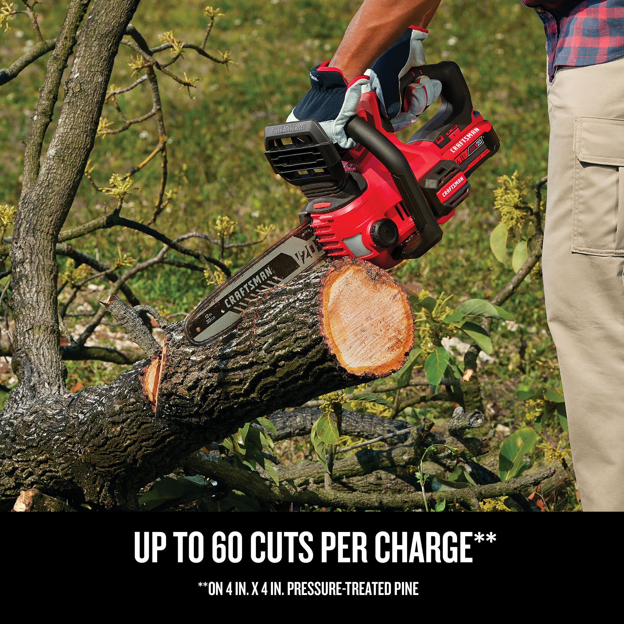 CRAFTSMAN V20 20-volt 10-in Battery Chainsaw (Battery and Charger Not Included)