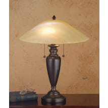 Meyda Tiffany Table Lamp from the Craftsman Deco Collection