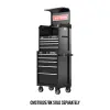 CRAFTSMAN 2000 Series 26.5-in W x 37.5-in H 5-Drawer Steel Rolling Tool Cabinet (Black)