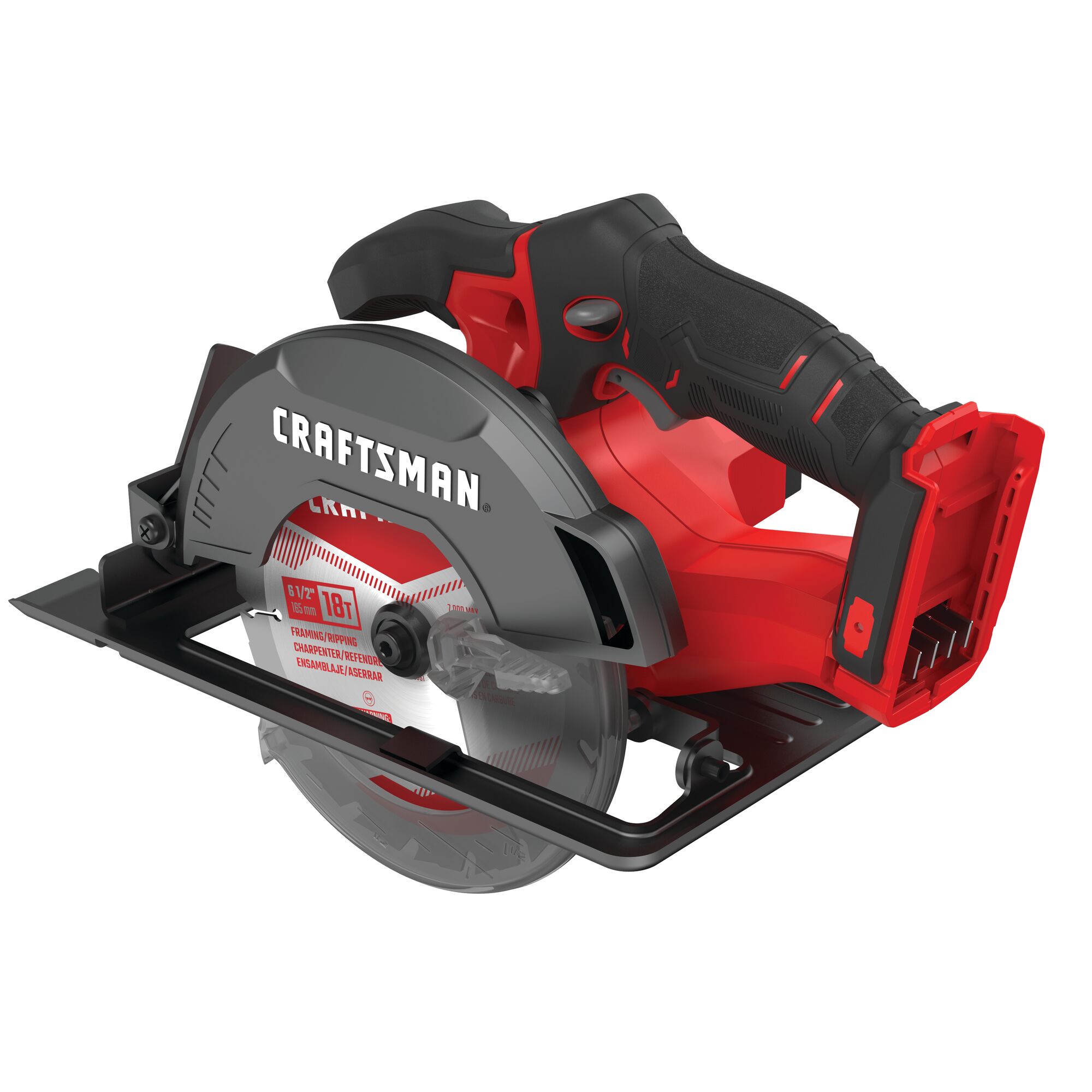 CRAFTSMAN V20 20-volt Max 6-1/2-in Cordless Compact Circular Saw (Bare Tool)
