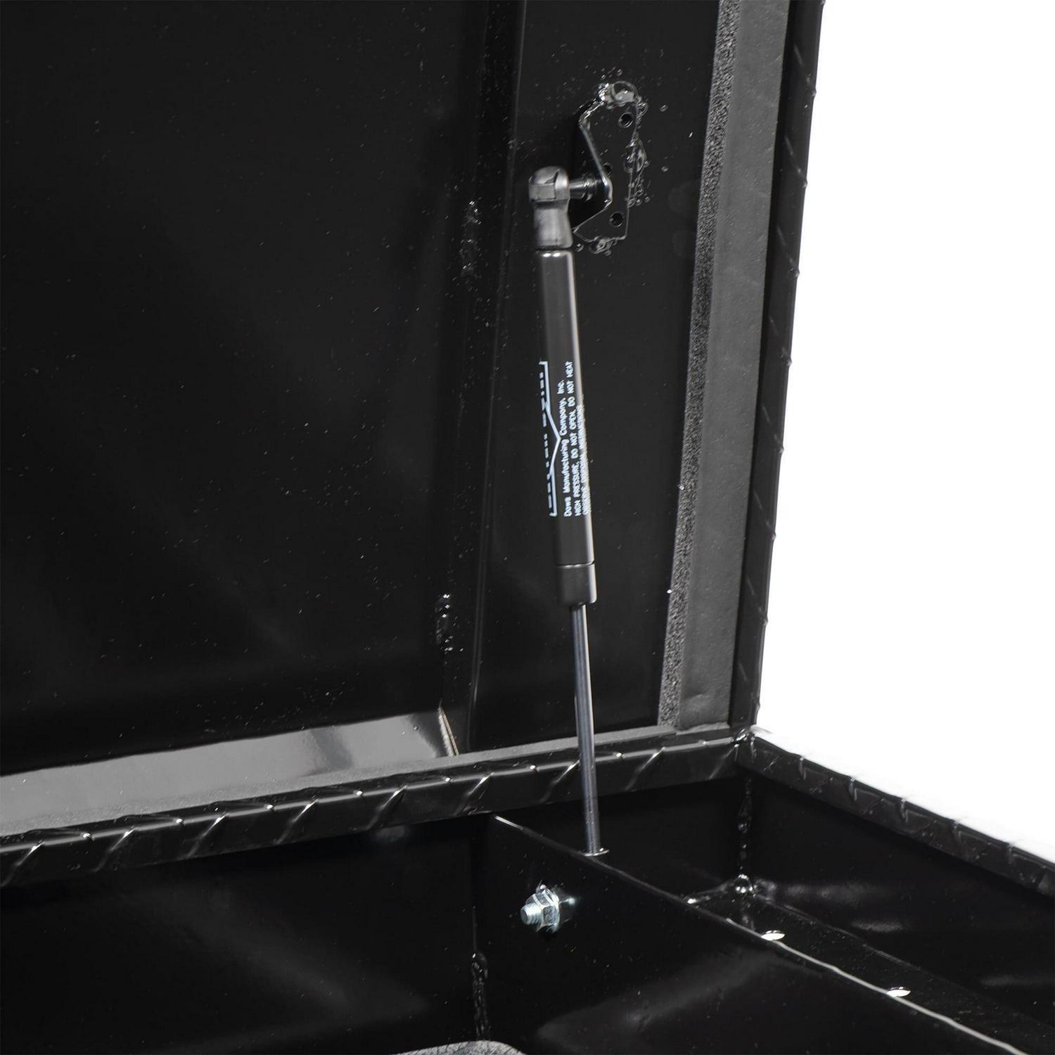 CRAFTSMAN 61.5-in x 20-in x 13-in Matte Black Aluminum Crossover Truck Tool Box