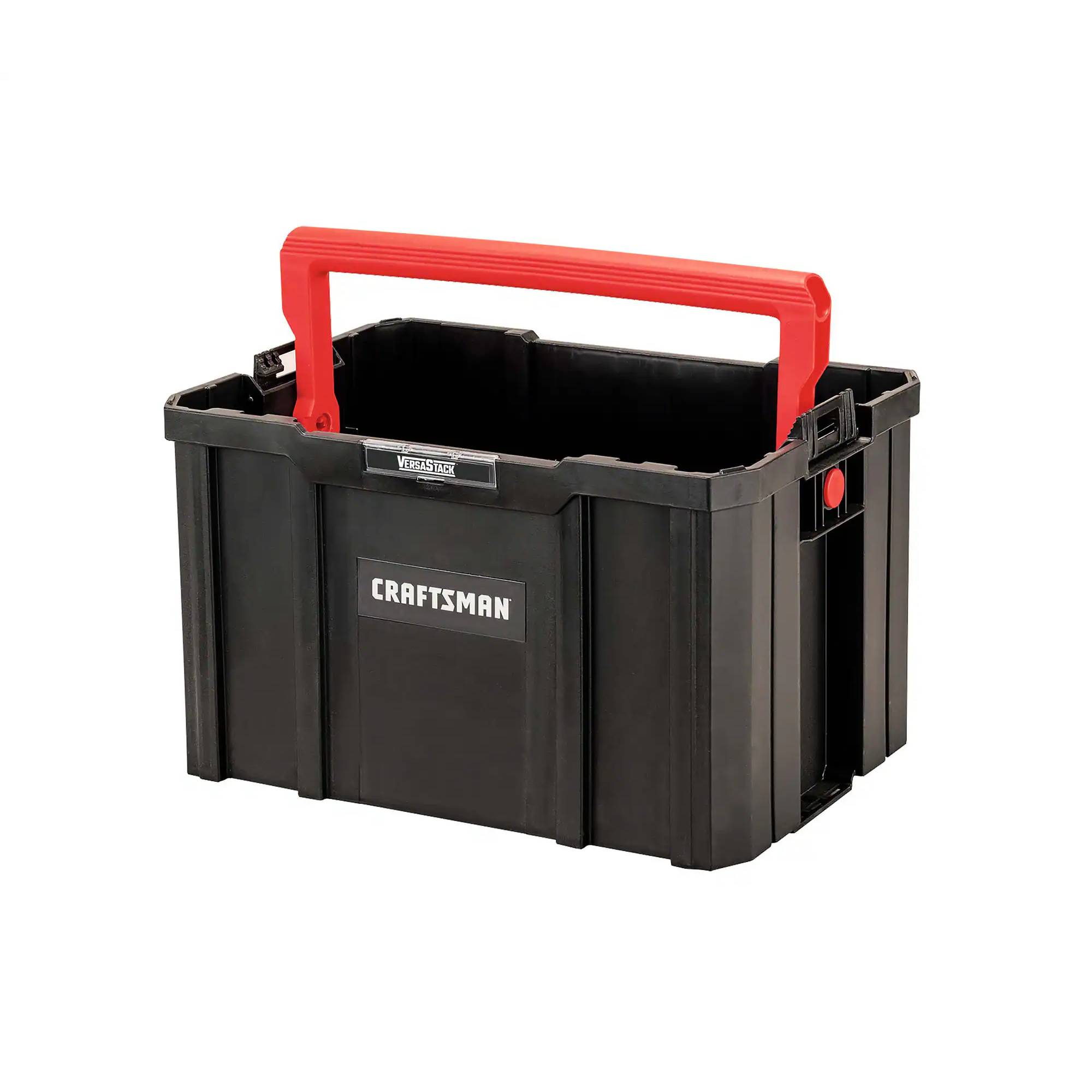 CRAFTSMAN Versastack 17-in Red Plastic Tool Box