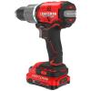 CRAFTSMAN V20 RP 1/2-in 20-volt Max Variable Speed Brushless Hybrid Cordless and Corded Hammer Drill (2-Batteries Included)