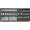 CRAFTSMAN 298-Piece Standard (SAE) and Metric Combination Polished Chrome Mechanics Tool Set