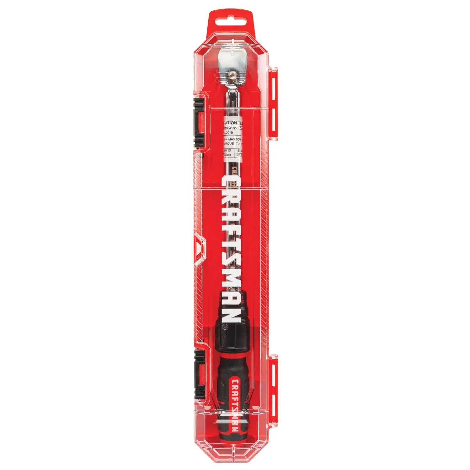 CRAFTSMAN 3/8-in Drive Click Torque Wrench (20-ft lb to 100-ft lb)