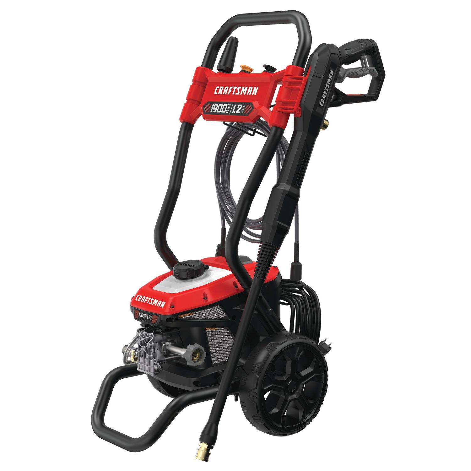 CRAFTSMAN 1900 PSI 1.2-Gallons Cold Water Electric Pressure Washer