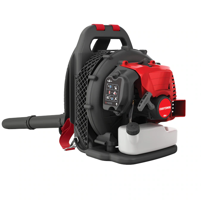 CRAFTSMAN 46-cc 2-cycle 490-CFM 220-MPH Gas Backpack Leaf Blower