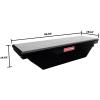 CRAFTSMAN 61.5-in x 20-in x 13-in Matte Black Aluminum Crossover Truck Tool Box