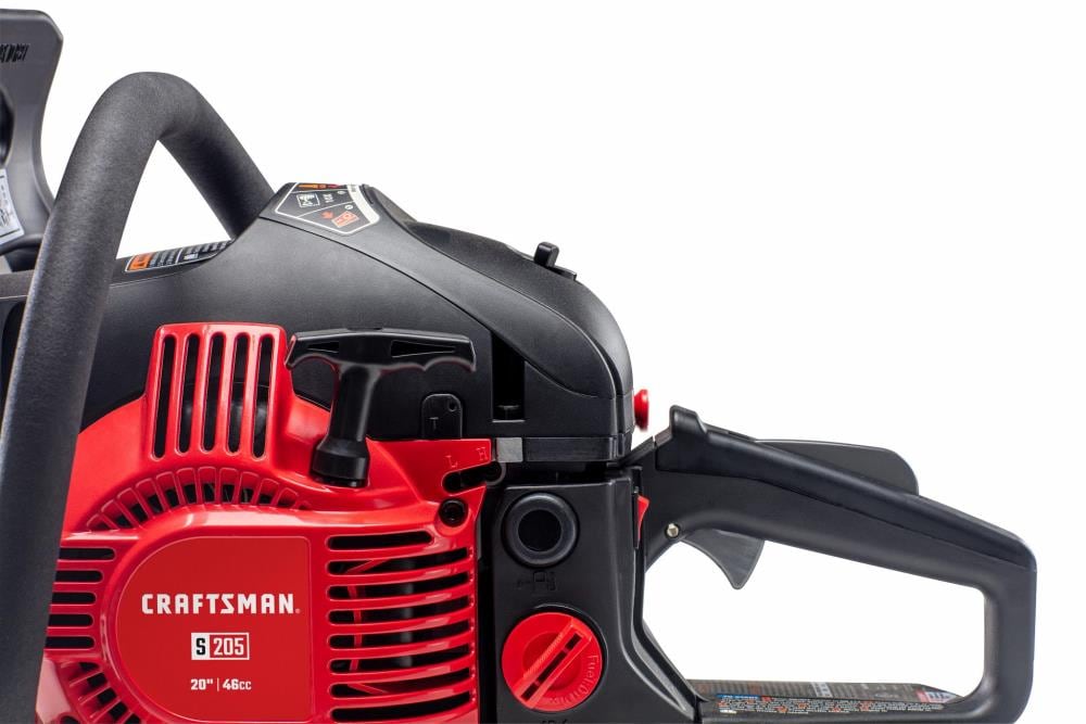 CRAFTSMAN S205 46-cc 2-cycle 20-in Gas Chainsaw