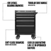 CRAFTSMAN 2000 Series 26.5-in W x 37.5-in H 5-Drawer Steel Rolling Tool Cabinet (Black)