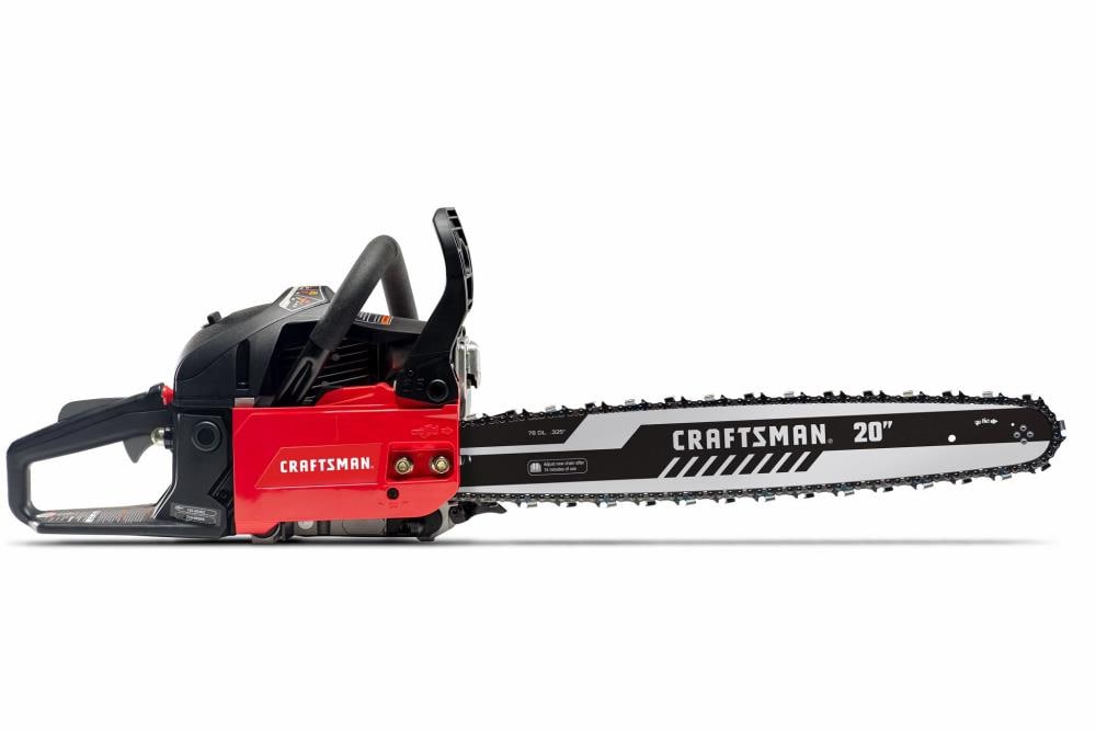 CRAFTSMAN S205 46-cc 2-cycle 20-in Gas Chainsaw