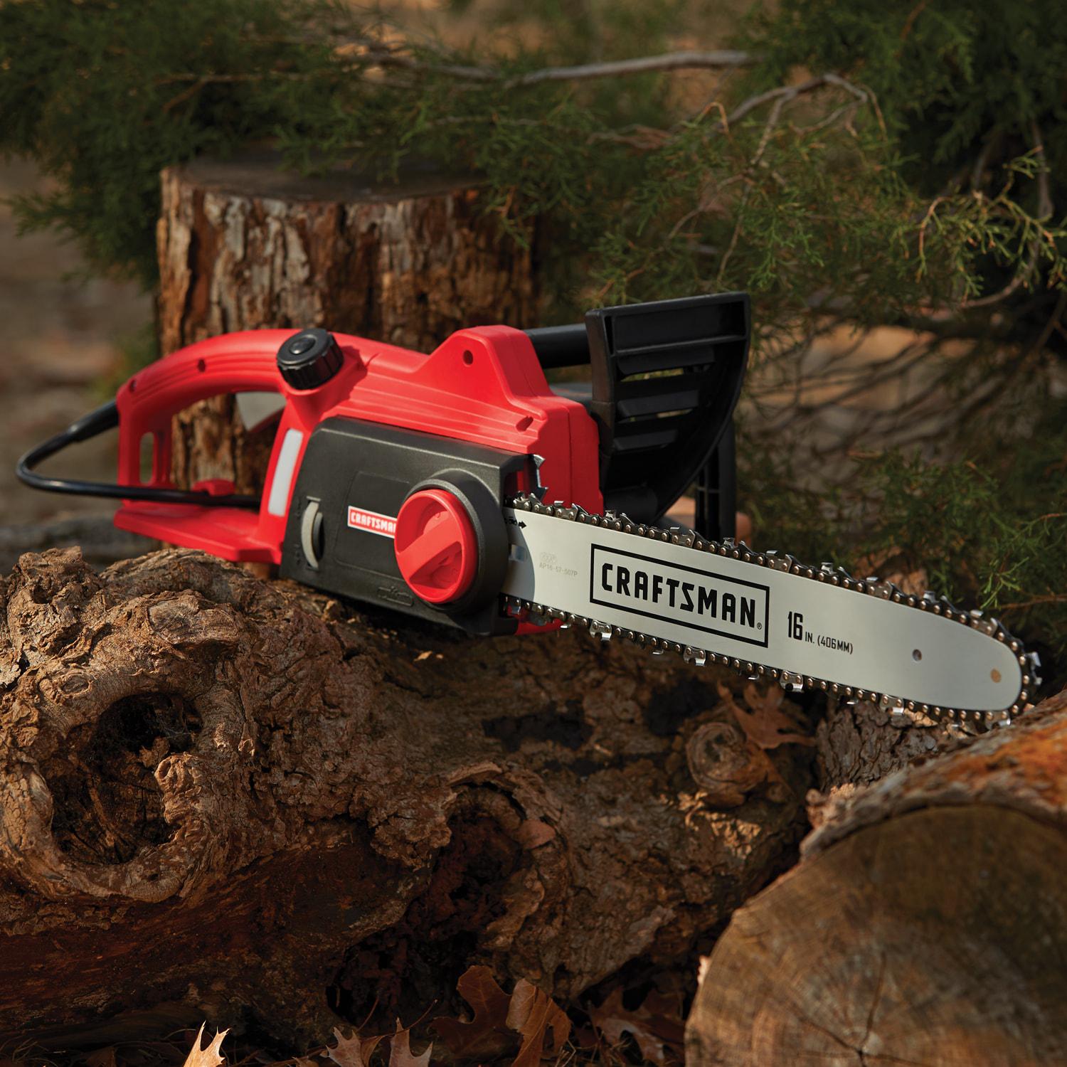 CRAFTSMAN 16-in Corded Electric 12 Amp Chainsaw