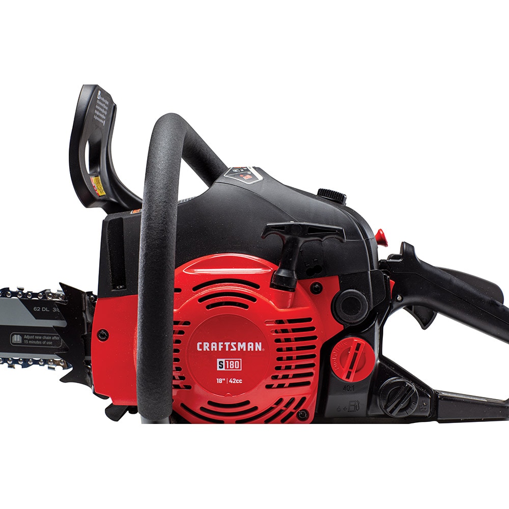 CRAFTSMAN S180 42-cc 2-cycle 18-in Gas Chainsaw