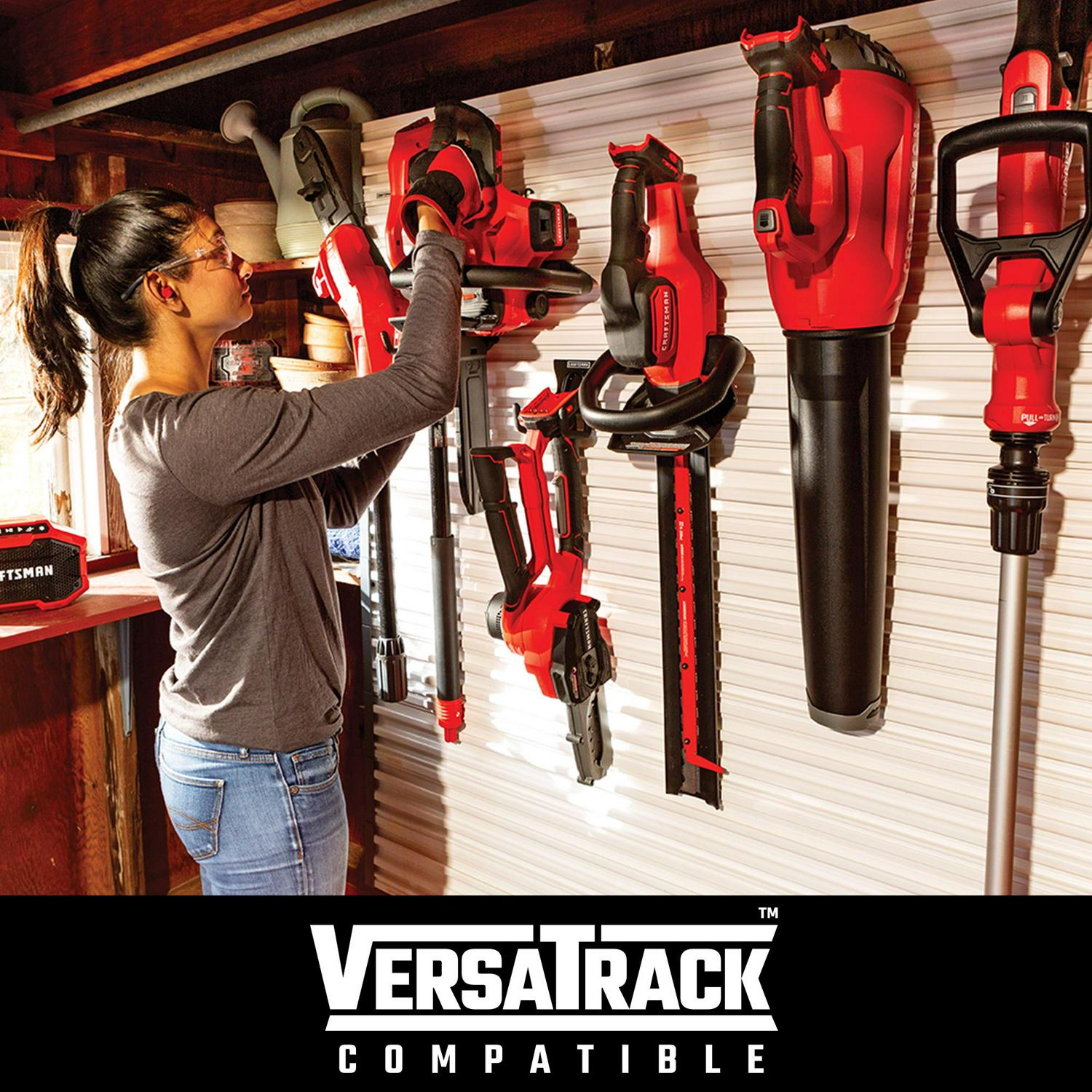 CRAFTSMAN V20 20-volt Max 13-in Straight Shaft Battery String Trimmer 2 Ah (Battery and Charger Included)