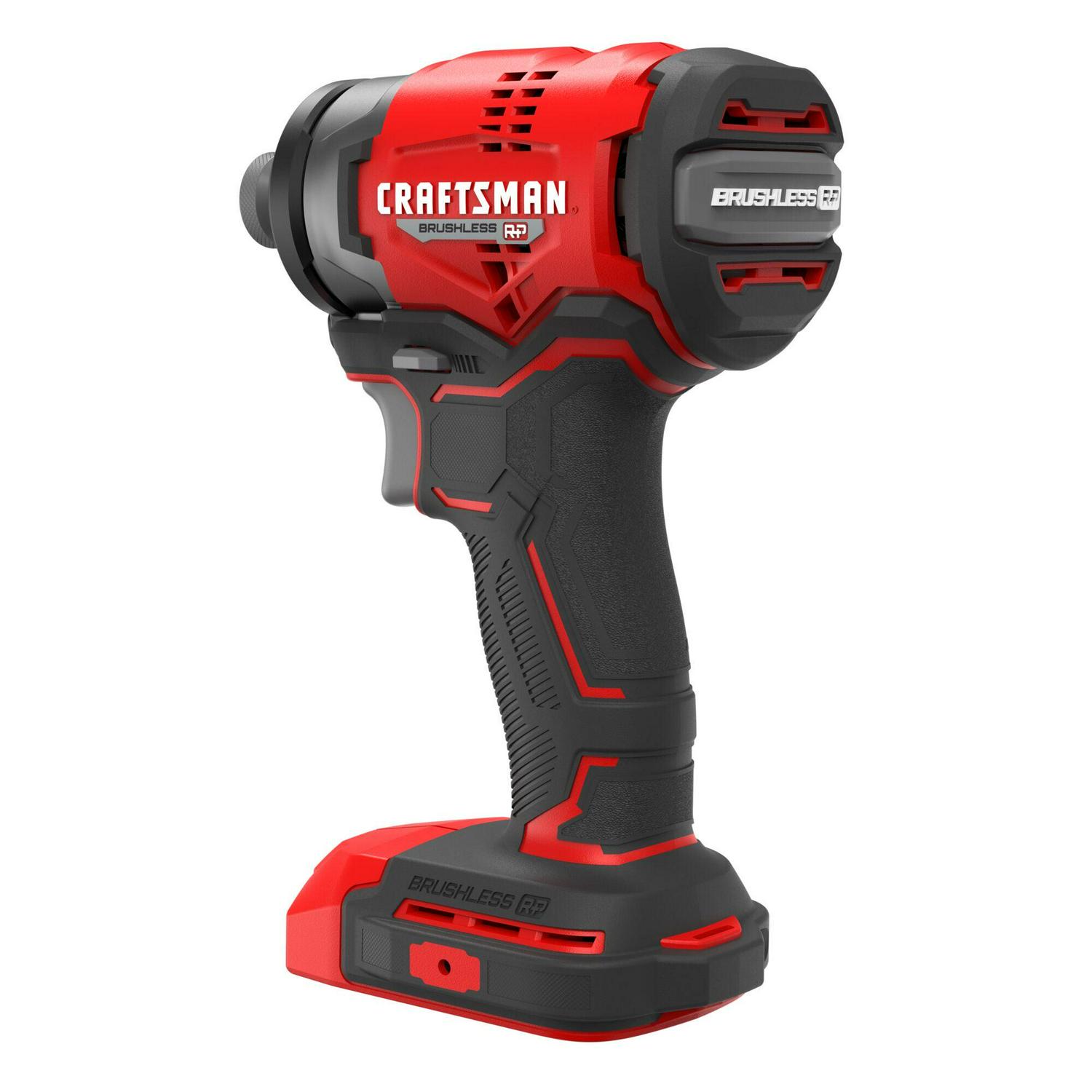 CRAFTSMAN V20 RP 20-volt Max 1/4-in Brushless Cordless Impact Driver