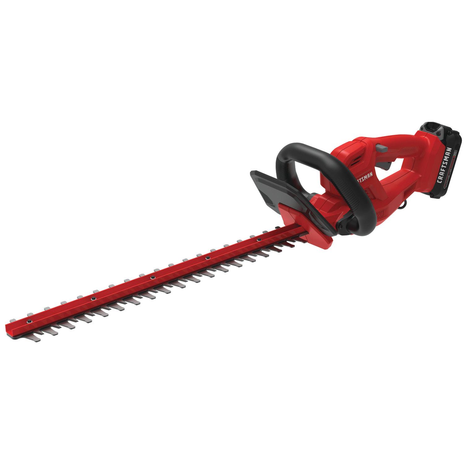 CRAFTSMAN V20 20-volt Max 20-in Battery Hedge Trimmer 1.5 Ah (Battery and Charger Included)