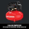 CRAFTSMAN 6-Gallons Portable 150 PSI Pancake Air Compressor with Accessories