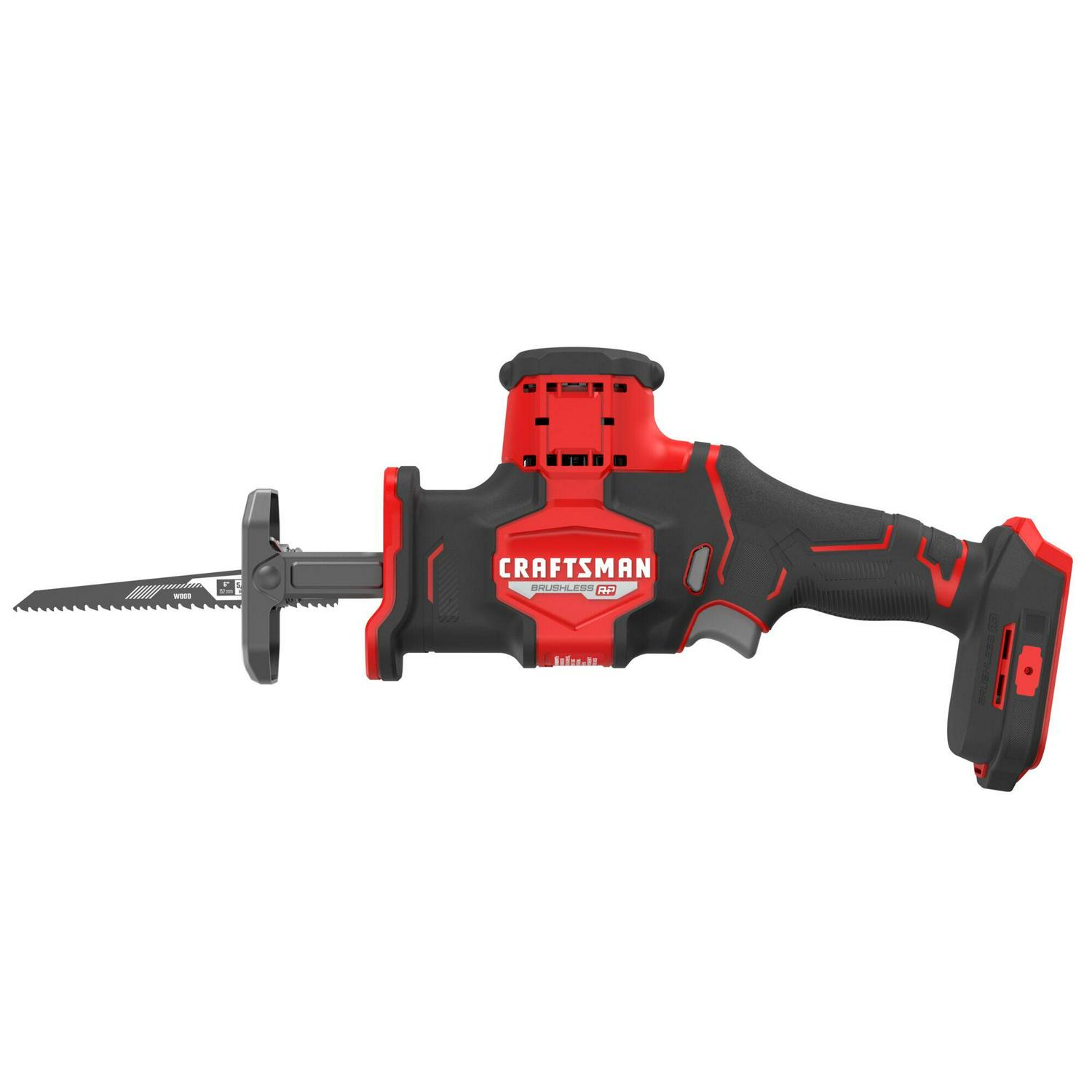 CRAFTSMAN V20 RP 20-volt Max Variable Speed Brushless Cordless Reciprocating Saw (Bare Tool)