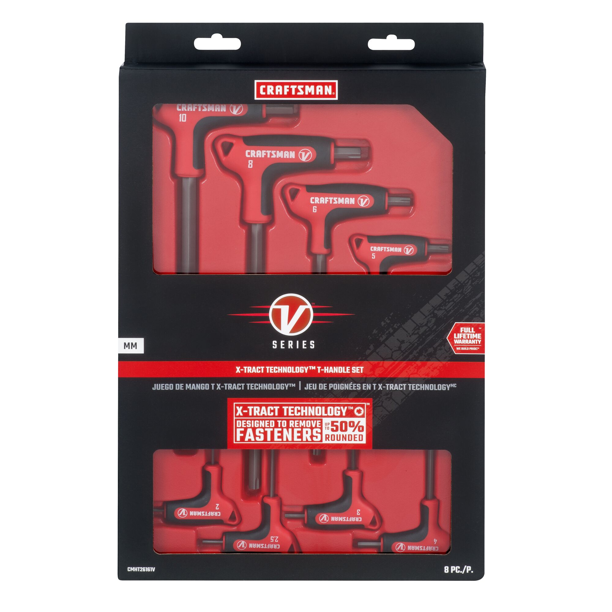 CRAFTSMAN V-Series 8-key Metric Hex Key Set