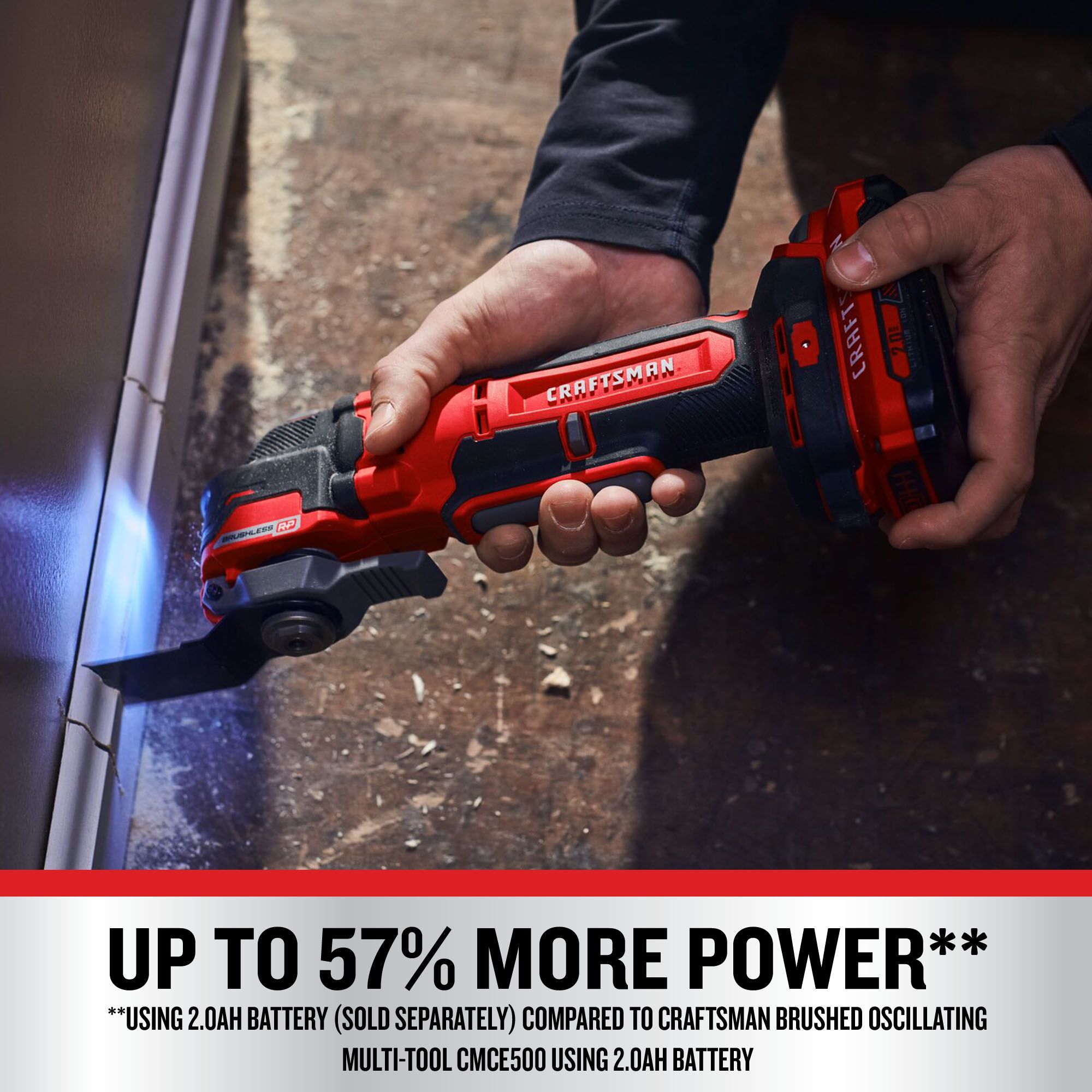 CRAFTSMAN Cordless Brushless 20-volt Max Variable Speed Oscillating Multi-Tool
