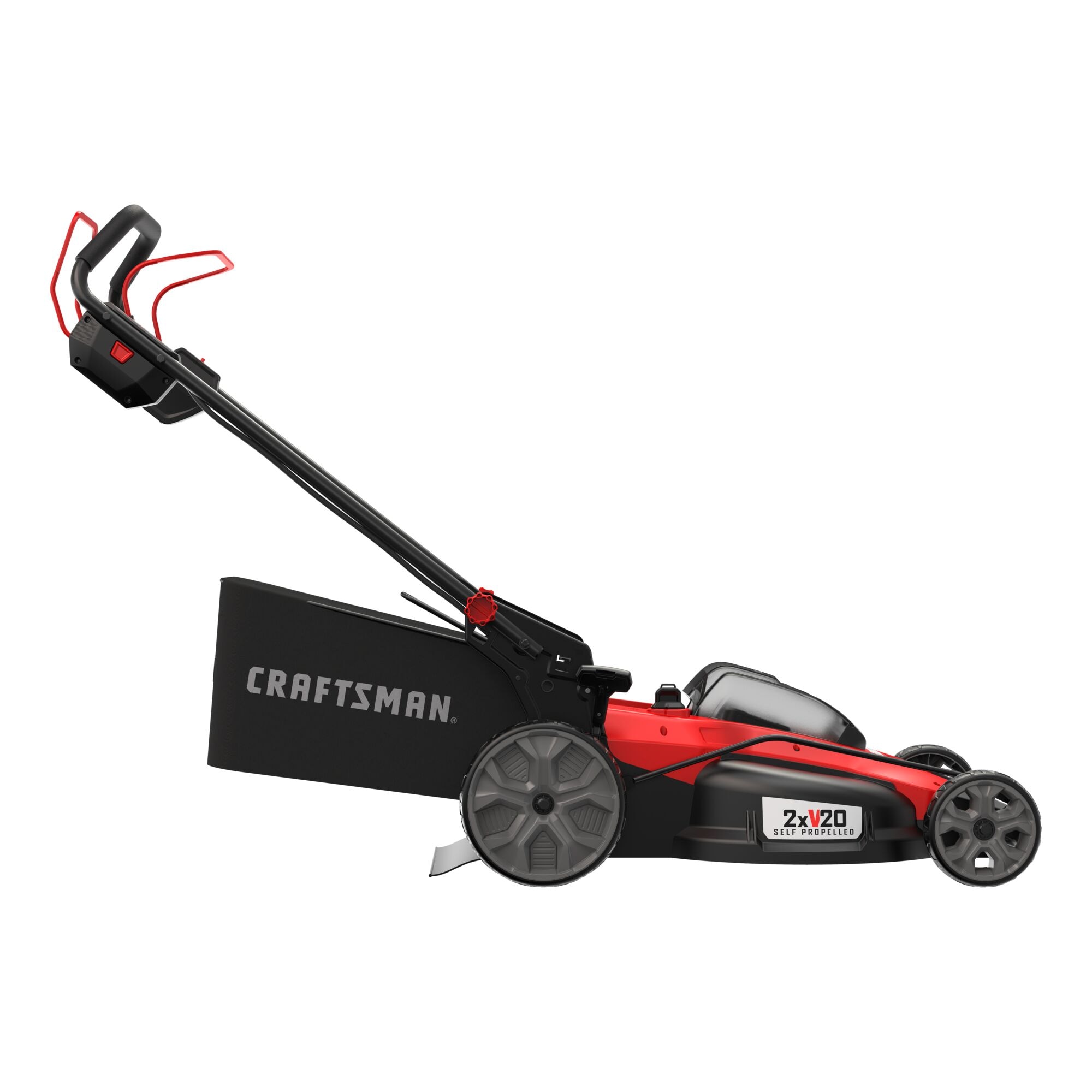CRAFTSMAN Self-Propelled Cordless Mower 20-volt 20-in Cordless Self-propelled Lawn Mower 5 Ah (Battery and Charger Included)