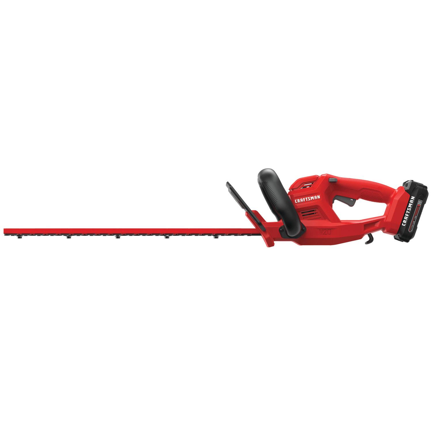CRAFTSMAN V20 20-volt Max 20-in Battery Hedge Trimmer 1.5 Ah (Battery and Charger Included)