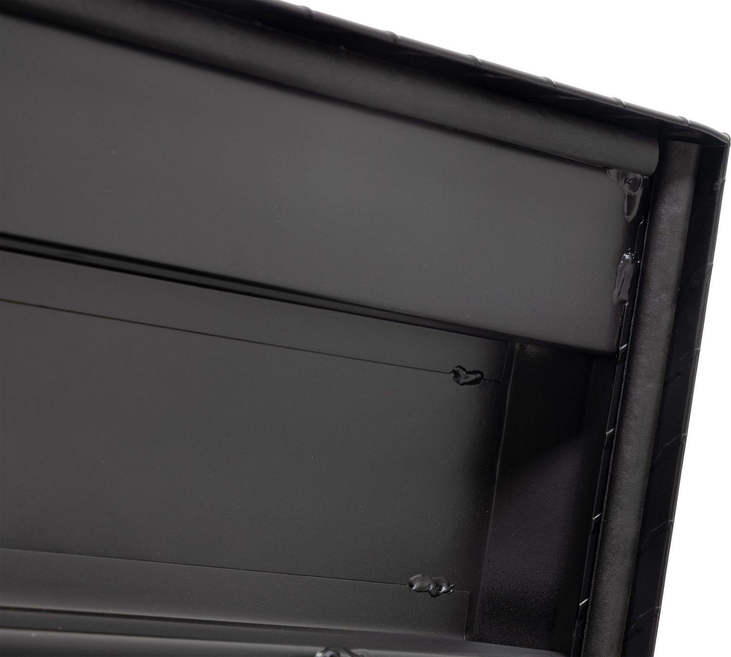 CRAFTSMAN 71.3-in x 14-in x 15.5-in Matte Black Aluminum Crossover Truck Tool Box