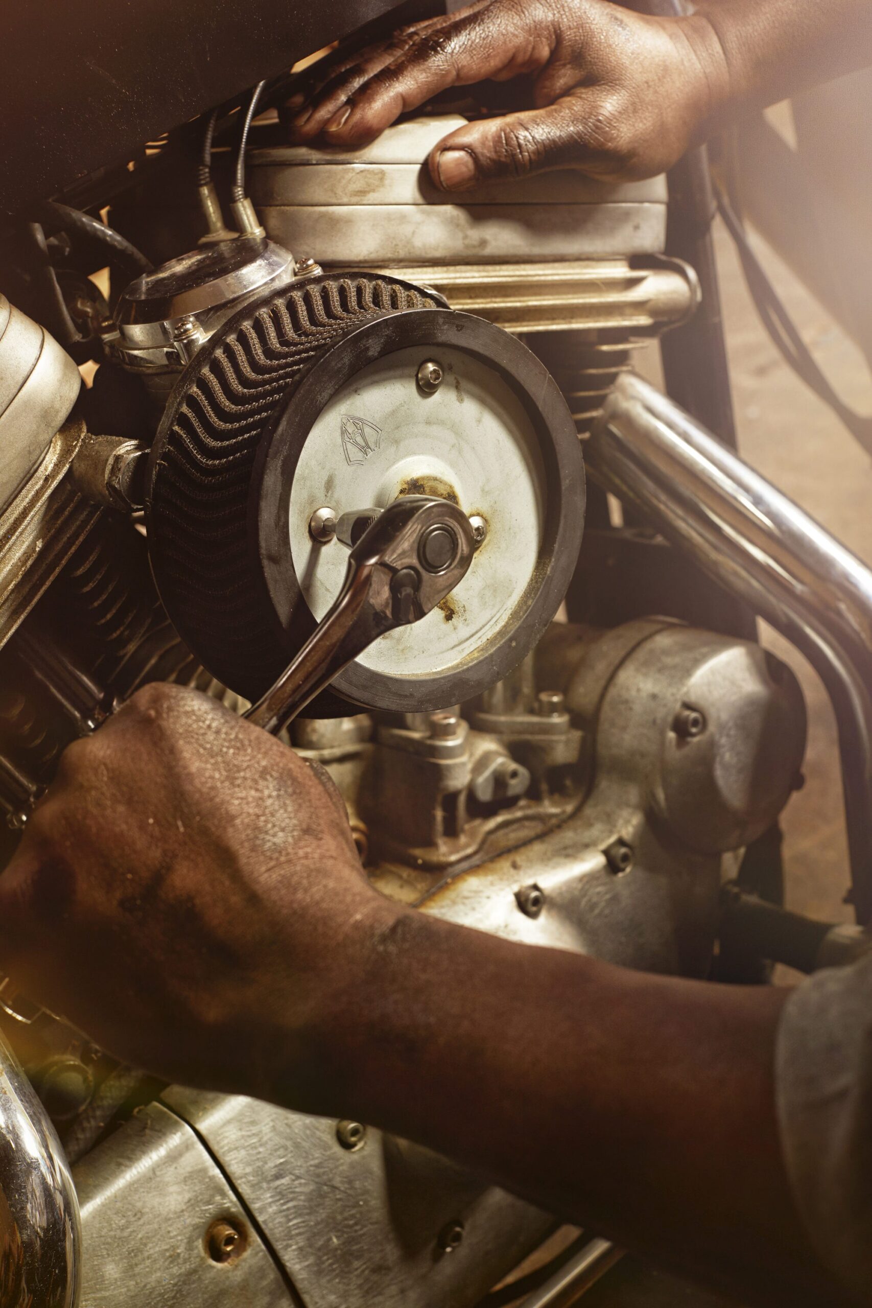 CRAFTSMAN 51-Piece Standard (SAE) and Metric Combination Gunmetal Chrome Mechanics Tool Set with Hard Case