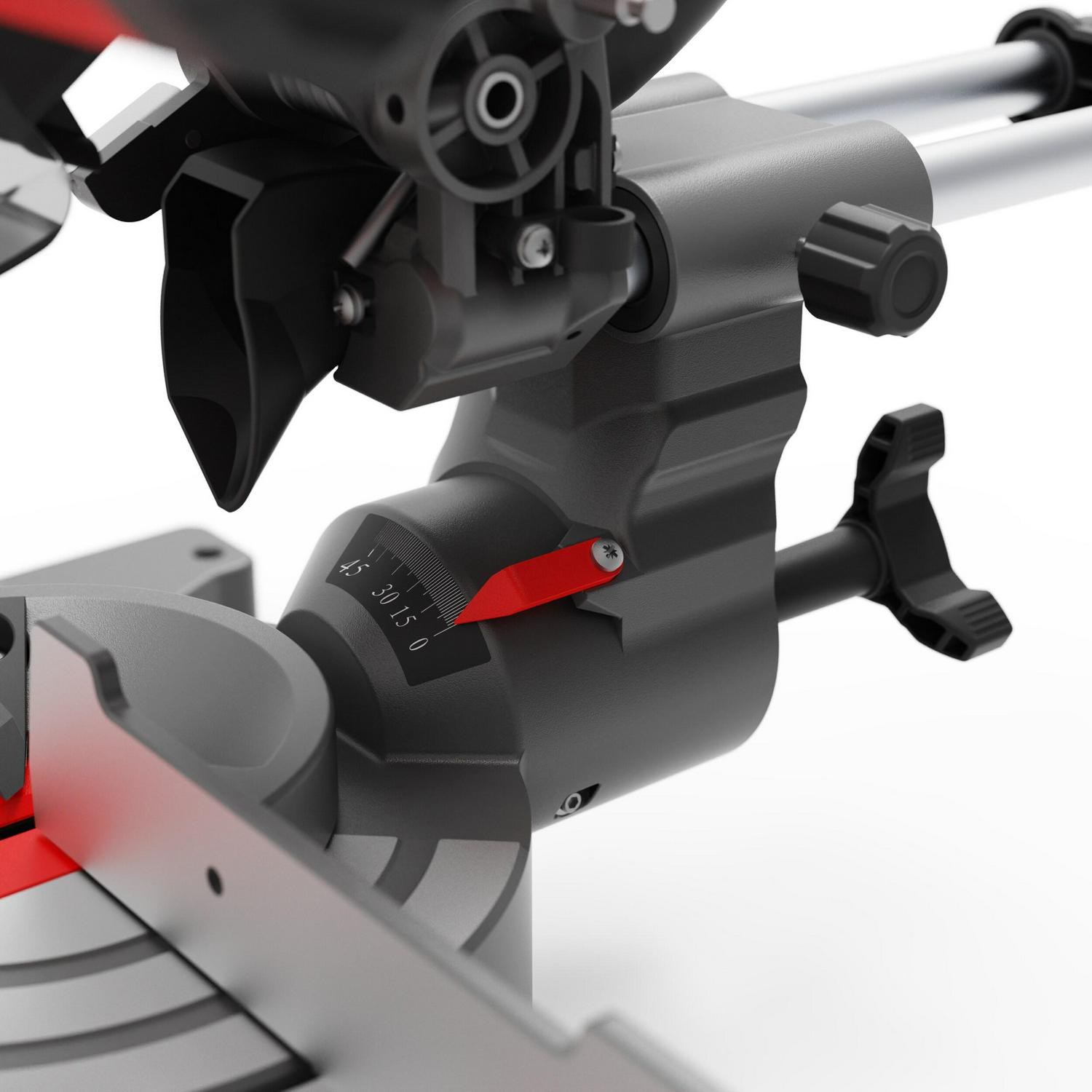 CRAFTSMAN 7-1/4-in 9-Amp Single Bevel Sliding Compound Corded Miter Saw