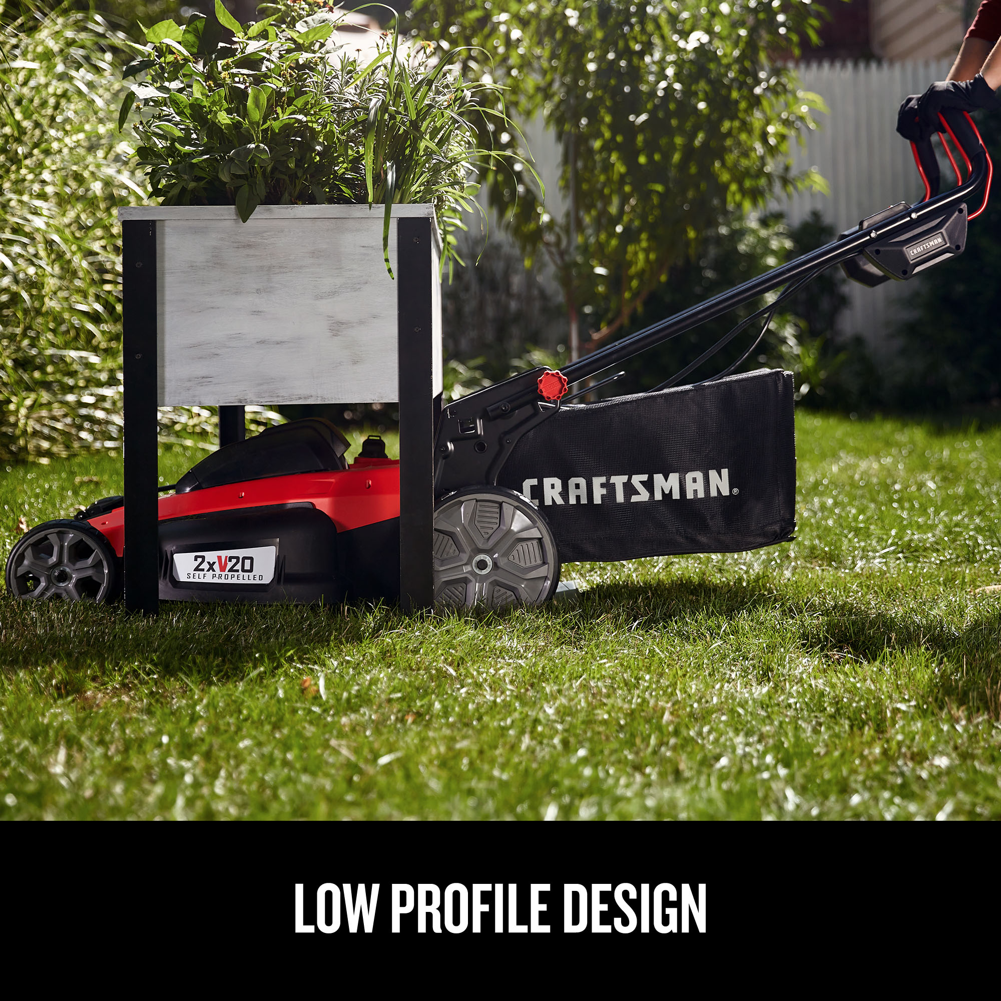 CRAFTSMAN Self-Propelled Cordless Mower 20-volt 20-in Cordless Self-propelled Lawn Mower 5 Ah (Battery and Charger Included)