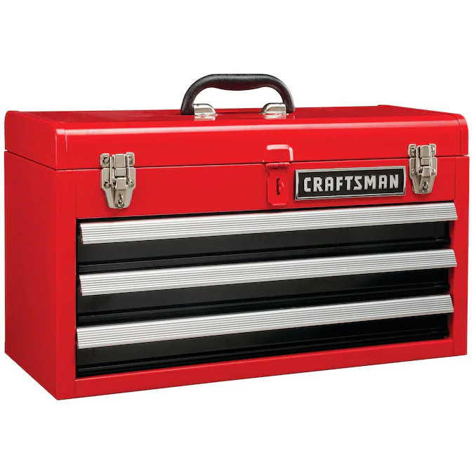 CRAFTSMAN 104-Piece Standard (SAE) Polished Chrome Mechanics Tool Set with Hard Case