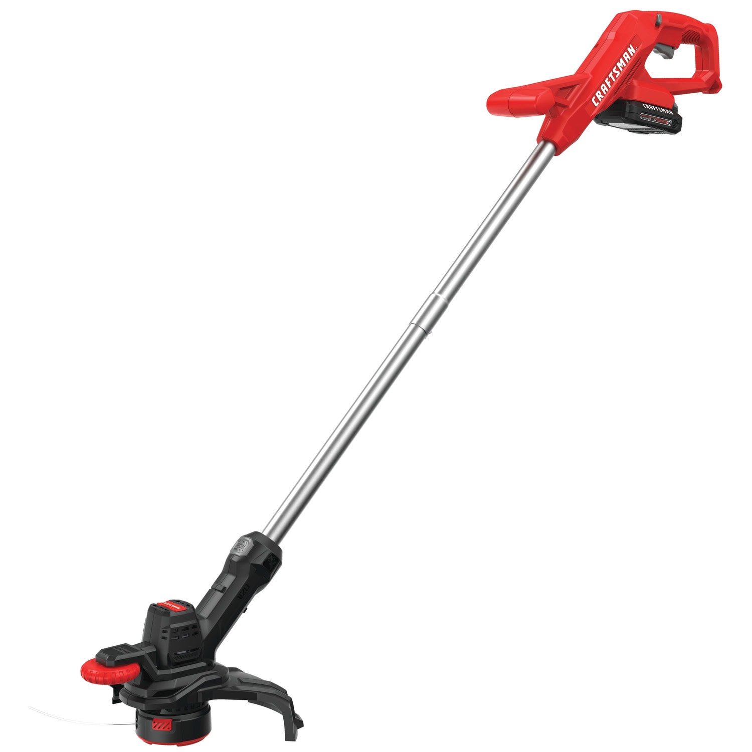 CRAFTSMAN 20-volt Max 10-in Straight Battery String Trimmer with Edger Conversion Capable 1.5 Ah (Battery and Charger Included)
