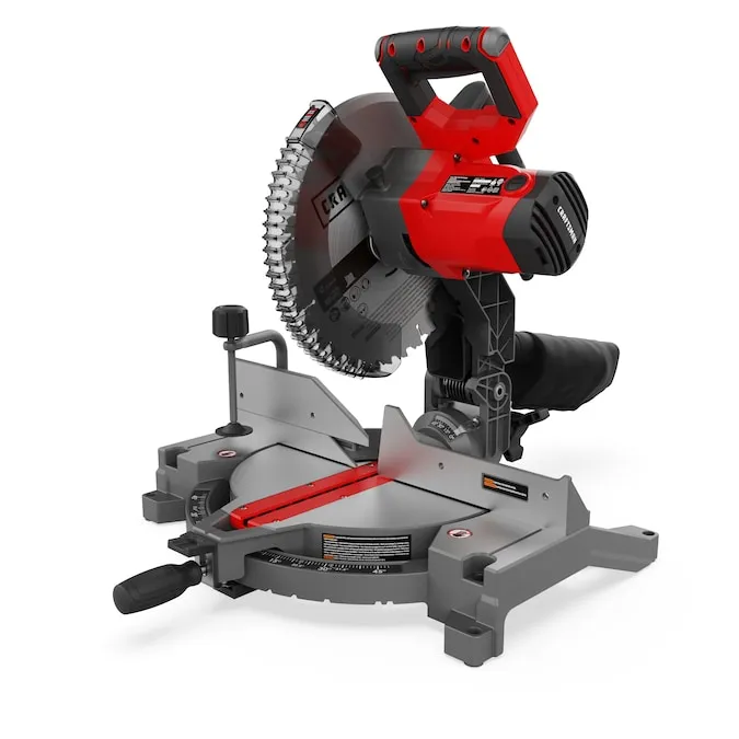 CRAFTSMAN 12-in 15-Amp Single Bevel Corded Miter Saw