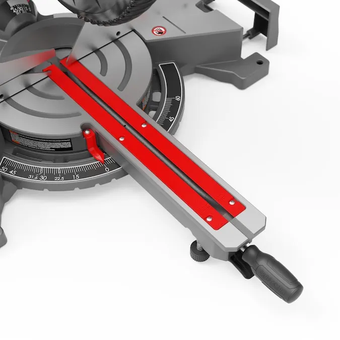 CRAFTSMAN 12-in 15-Amp Single Bevel Sliding Compound Corded Miter Saw