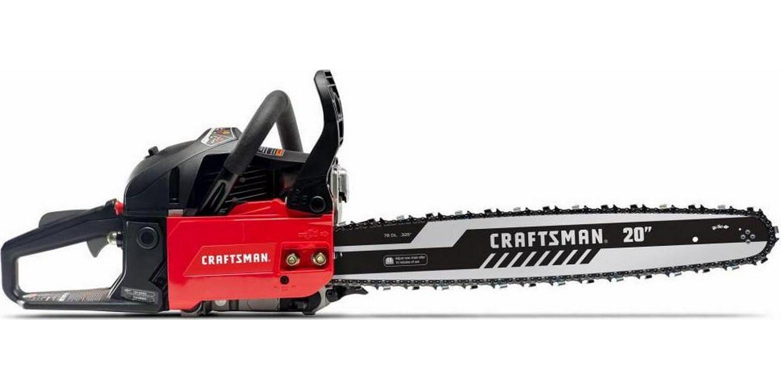CRAFTSMAN S205 46-cc 2-cycle 20-in Gas Chainsaw