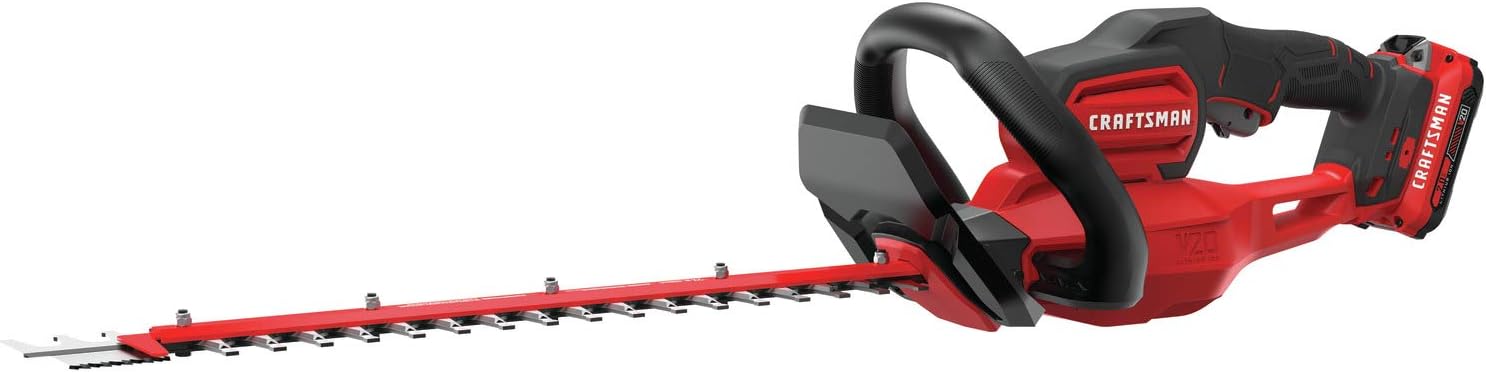 CRAFTSMAN V20* Cordless Hedge Trimmer, 22-Inch (CMCHTS820D1)