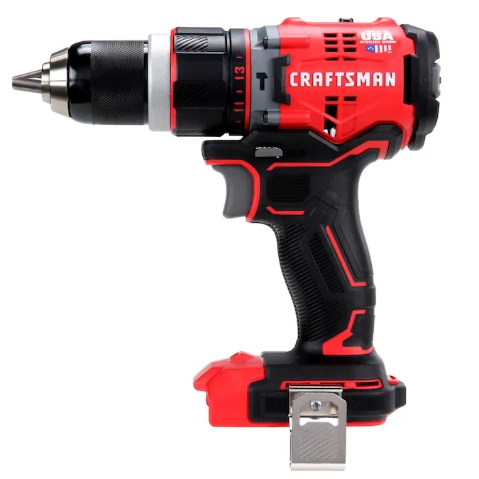CRAFTSMAN V20 1/2-in 20-volt Max Variable Speed Brushless Cordless Hammer Drill (Bare Tool)
