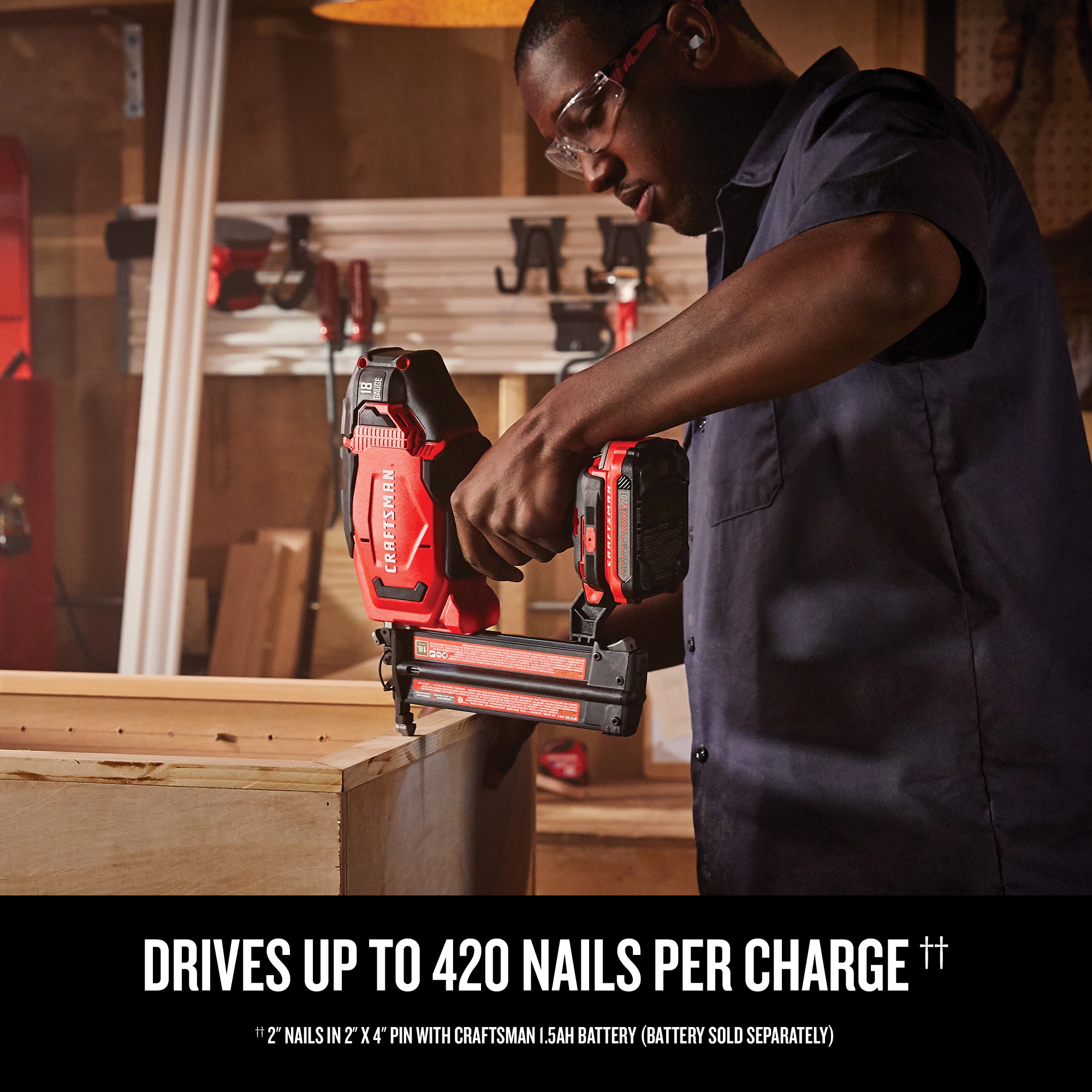CRAFTSMAN 2-in 18-Gauge Cordless Brad Nailer