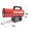 CRAFTSMAN Craftsman Forced Air Propane 60000-BTU Outdoor Portable Forced Air Propane Heater