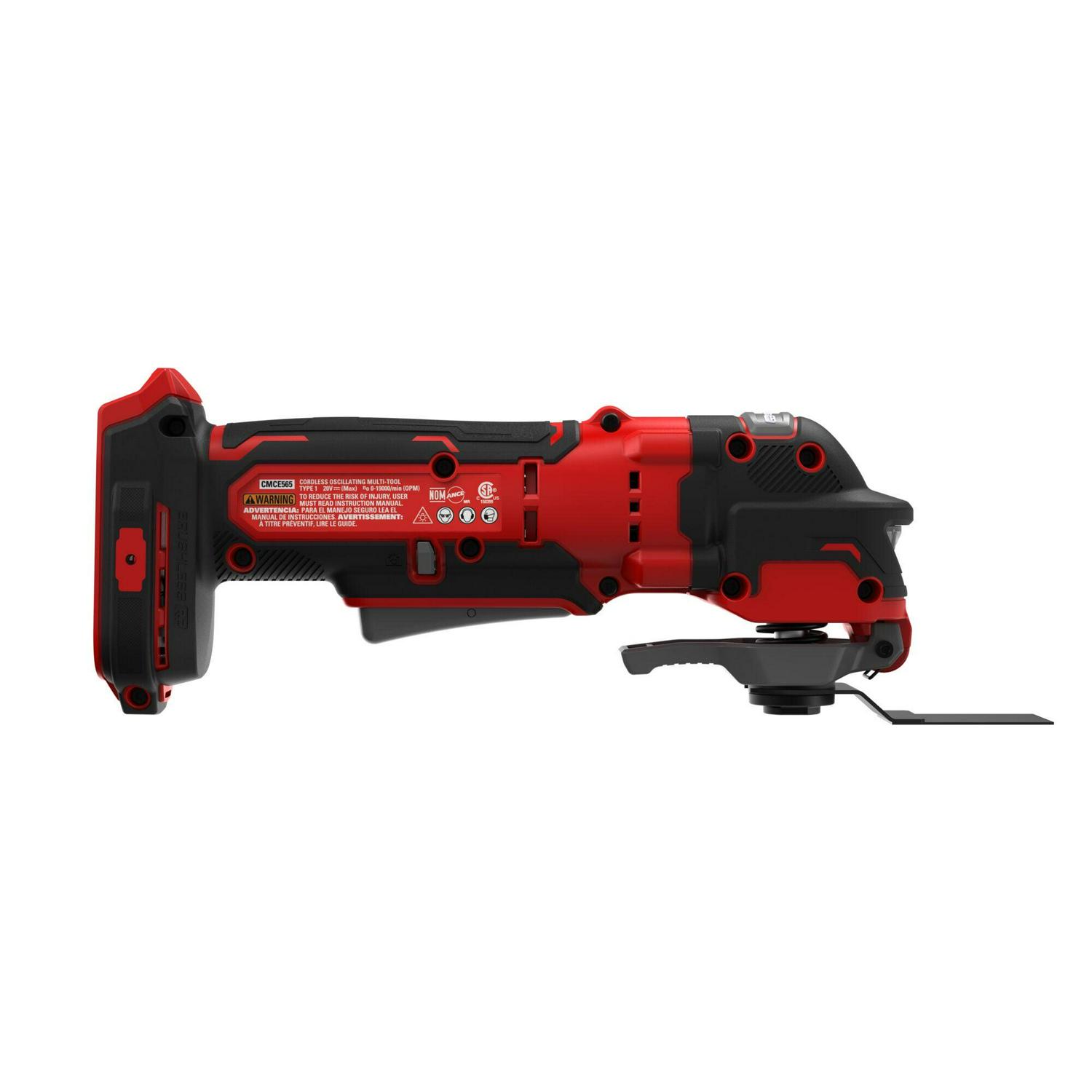 CRAFTSMAN Cordless Brushless 20-volt Max Variable Speed Oscillating Multi-Tool