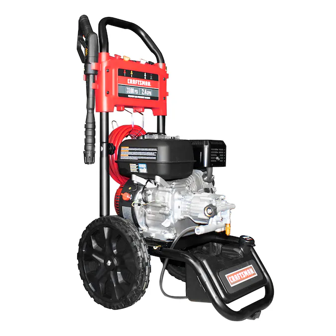 CRAFTSMAN 3100 PSI at 2.4-GPM 3100 PSI 2.4-Gallons Cold Water Gas Pressure Washer