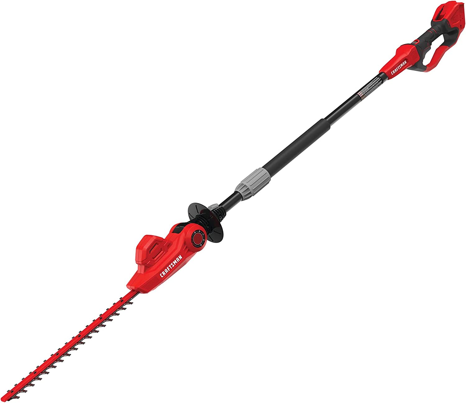 CRAFTSMAN CMCPHT818B V20* Cordless Pole Hedge Trimmer, 18-in. (Tool Only)