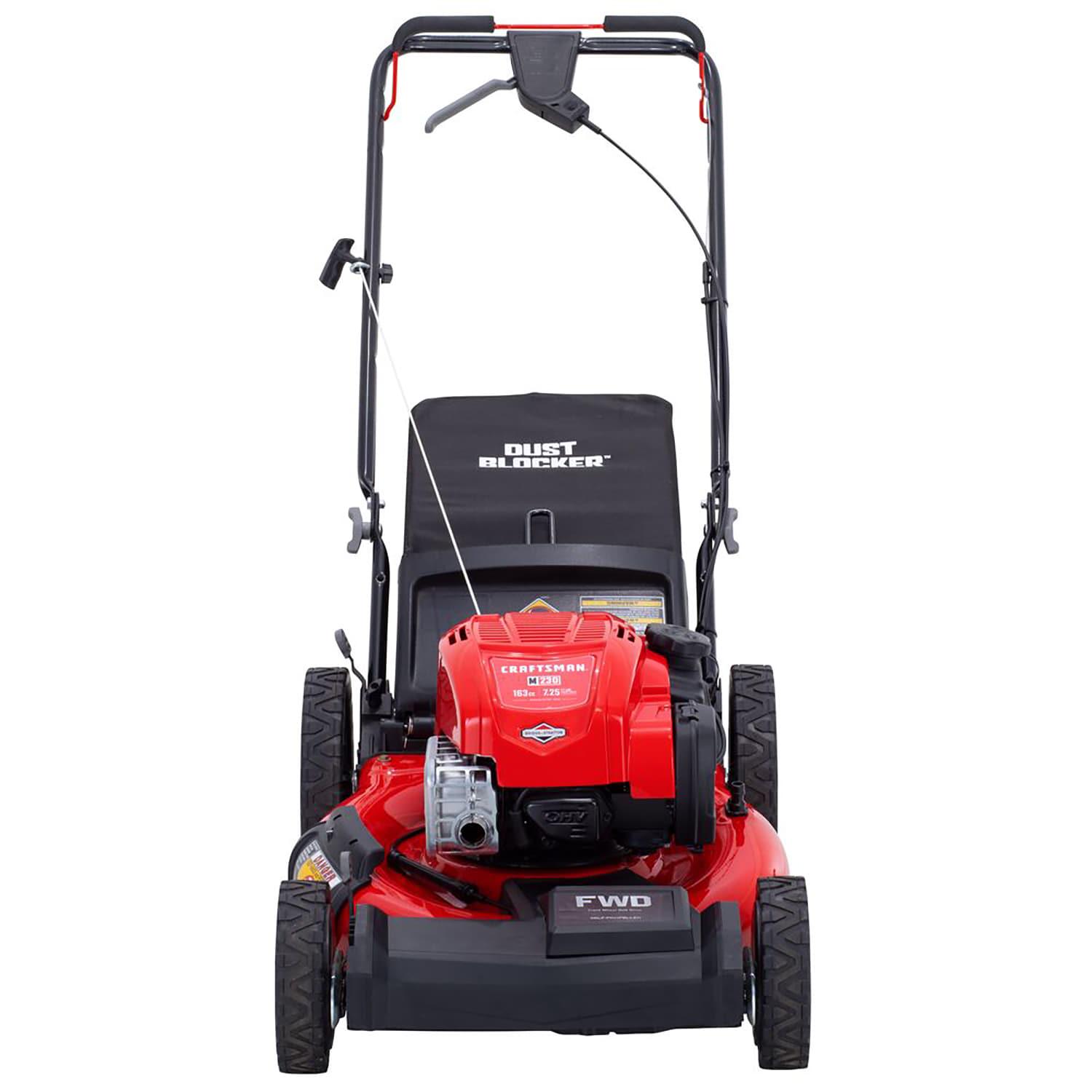 CRAFTSMAN M230 163-cc 21-in Gas Self-propelled Lawn Mower with Briggs and Stratton Engine