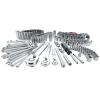 CRAFTSMAN 189-Piece Standard (SAE) and Metric Polished Chrome Mechanics Tool Set with Hard Case