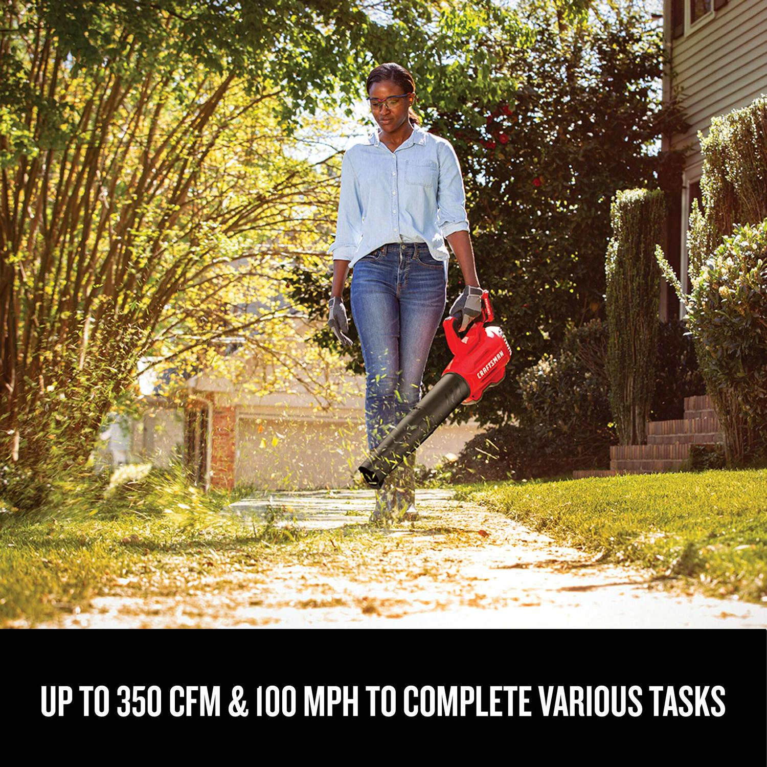 CRAFTSMAN V20 20-volt Max Cordless Battery String Trimmer and Leaf Blower Combo Kit (Battery and Charger Included)