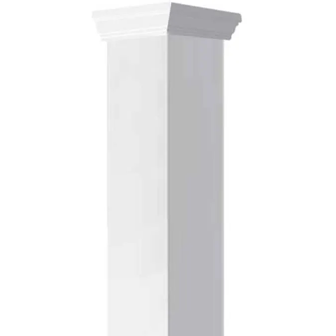 Ekena Millwork Craftsman Classic 11.625-in L x 4-ft Unfinished PVC Column Wrap