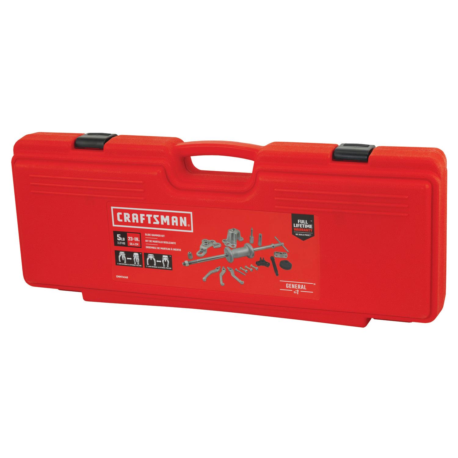 CRAFTSMAN Automotive 10-way Puller Slide Hammer Kit