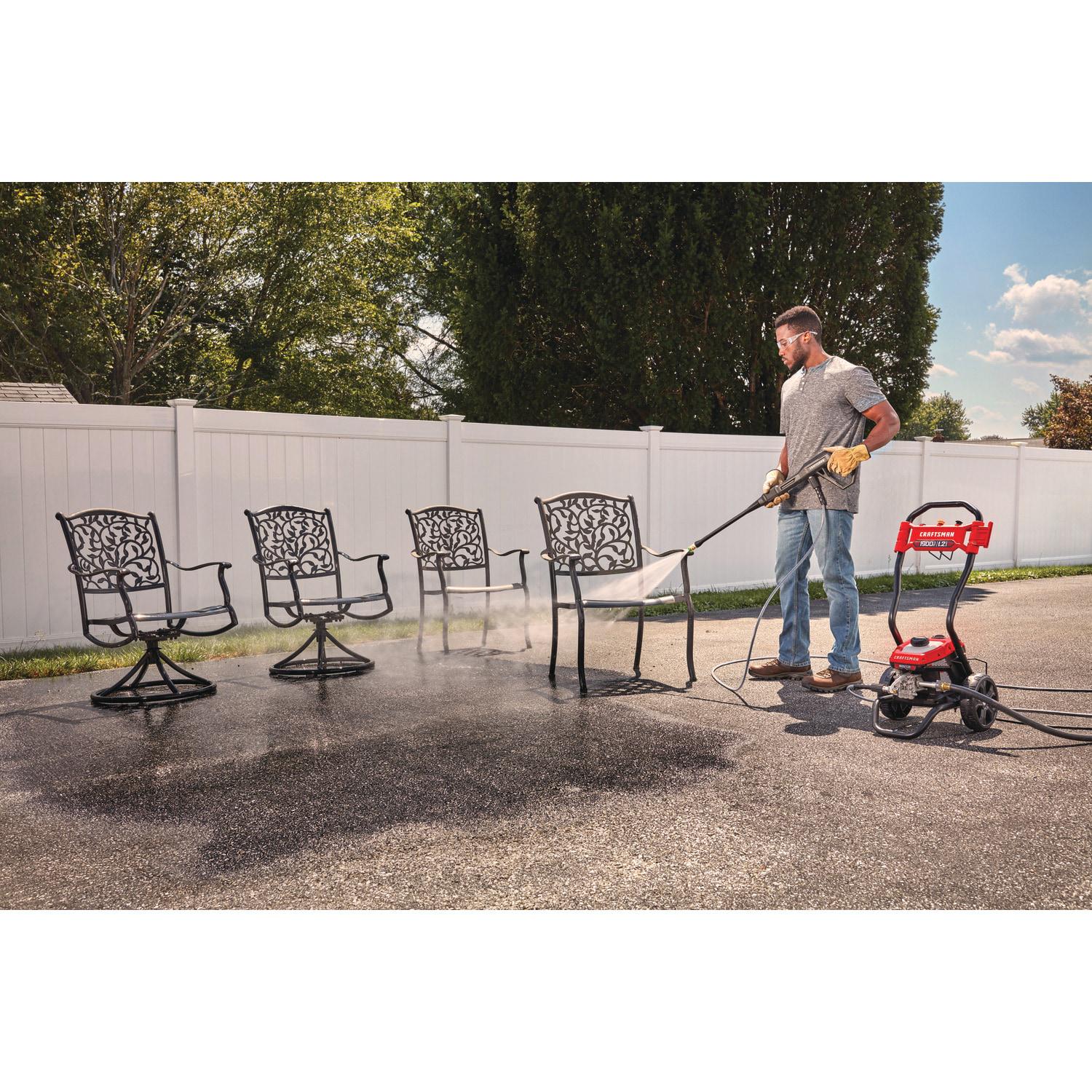 CRAFTSMAN 1900 PSI 1.2-Gallons Cold Water Electric Pressure Washer